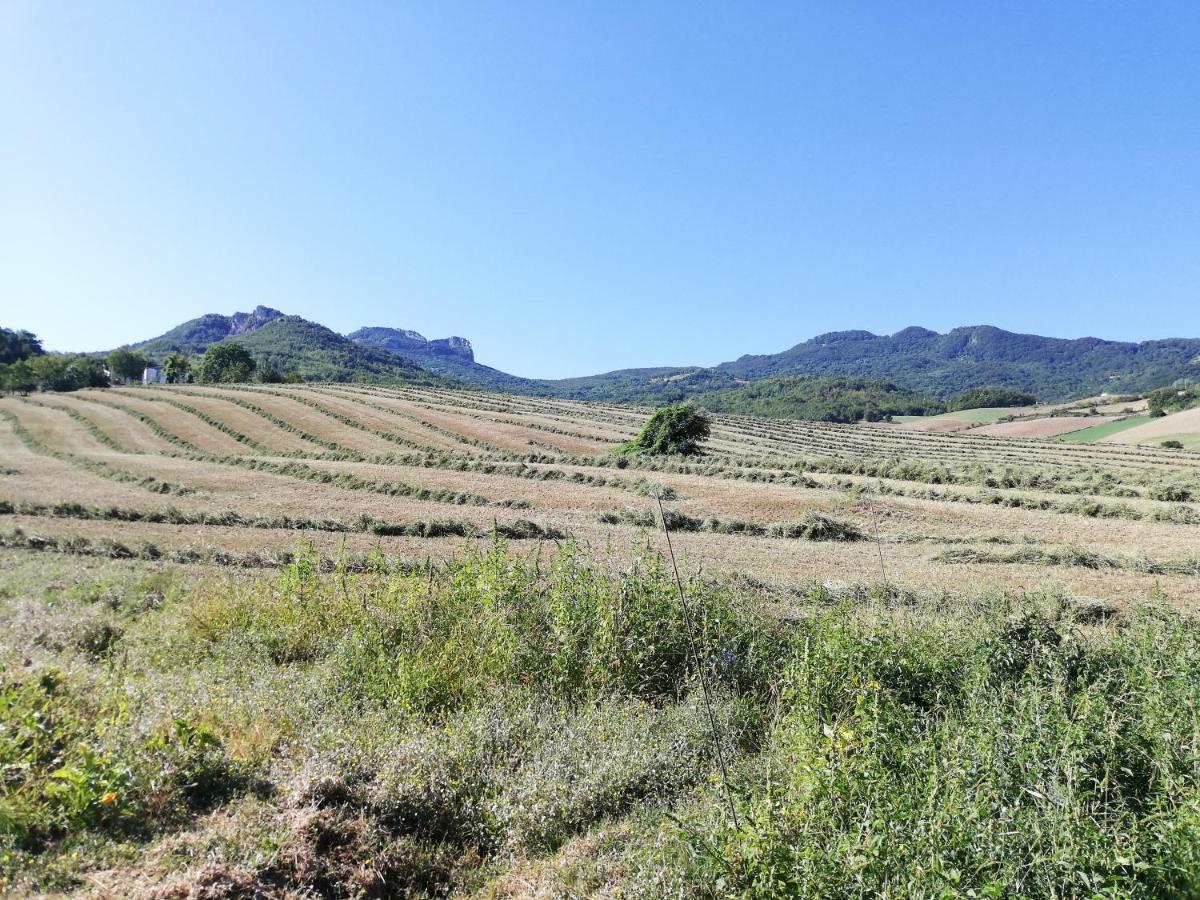 Casa A Montebello Di Bertona Con Vista Gran Sasso Villa Eksteriør billede